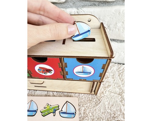 Волшебный комодик "Транспорт", арт. 123321