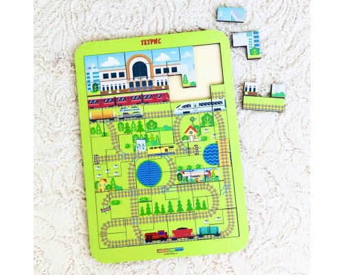 Тетрис "Железнодорожный вокзал", арт. 065112 !!!