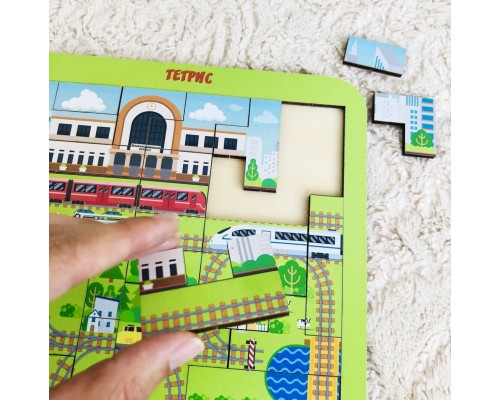 Тетрис "Железнодорожный вокзал", арт. 065112 !!!