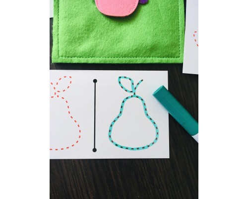 Многоразовые карточки для рисования двумя руками