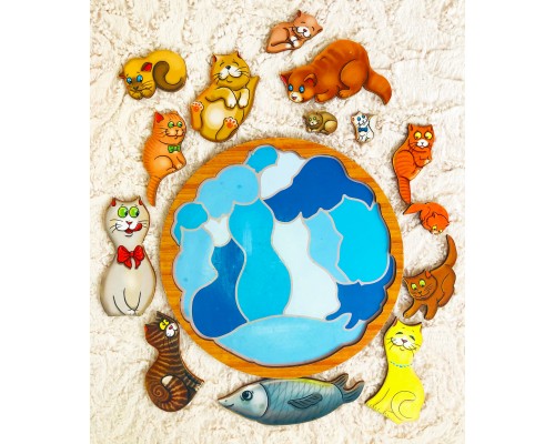 Головоломка "Коты"