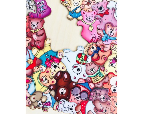 Пазл "Мишки" (Леобум)