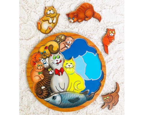 Головоломка "Коты"