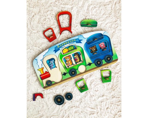 Пазл "Паровоз"