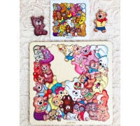 Пазл "Мишки" (Леобум)