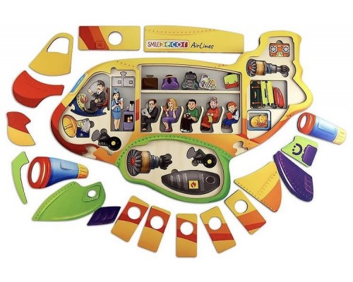 Пазл "Воздушный лайнер", Smile Decor, арт. П1017