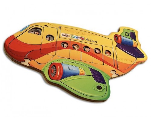 Пазл "Воздушный лайнер", Smile Decor, арт. П1017