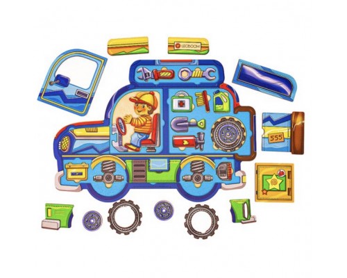 Пазл "Джип. Мечта мальчишек", Leoboom, арт. П1015