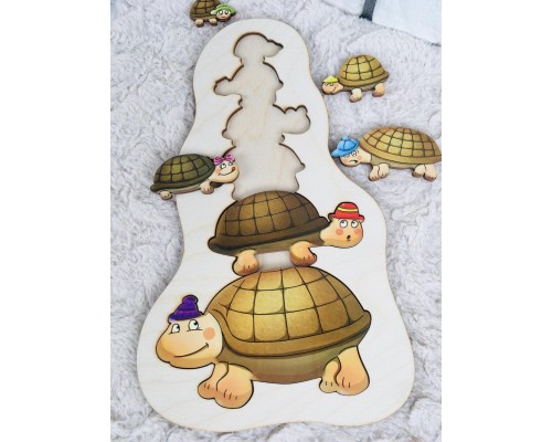 Пазл "Черепашки"