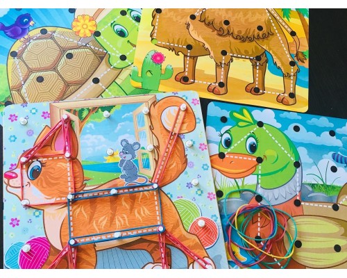 Геоборд Животные и птицы