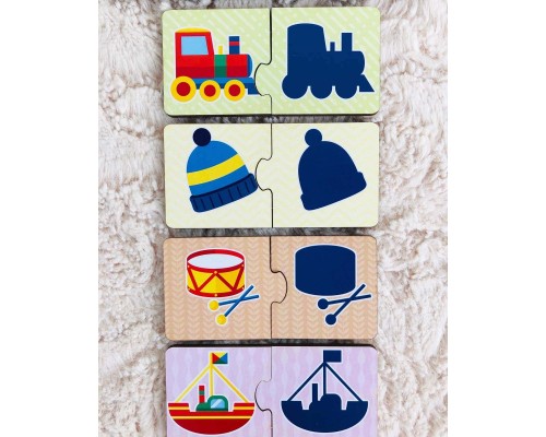 Пазл-набор «Целое и его части» (тройной)