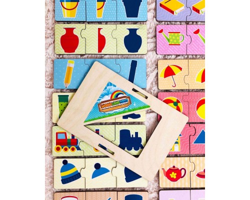 Пазл-набор «Целое и его части» (тройной)