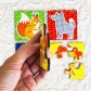 Пазл для малышей "Дикие животные", Woodlandtoys, арт. 099102