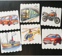 Пазлы из палочек "Транспорт", SmileDECOR, арт. П224