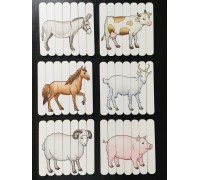 Пазлы из палочек "Ферма", SmileDECOR, арт. П225