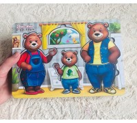 Сортер-пазл «Одень мишек», арт. 5751982