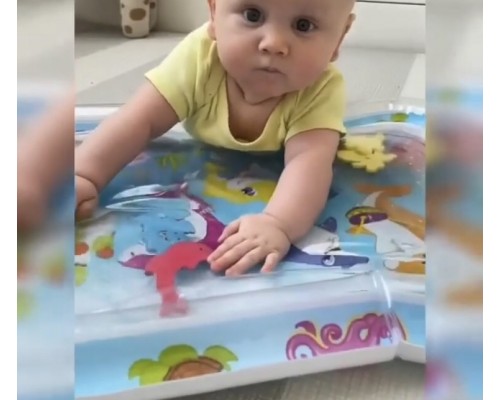 Детский игровой развивающий акваковрик «Осьминог» прямоугольный, арт. 5222118