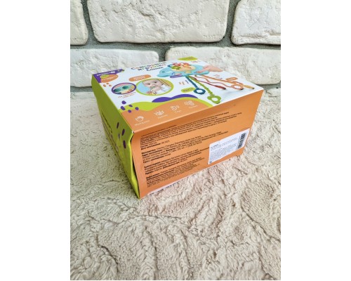 УЦЕНКА (примята коробка, см фото) Сенсорная игрушка-тянучка для малышей «Слоник», грызунок, Монтессори, Крошка Я, арт. 10508209