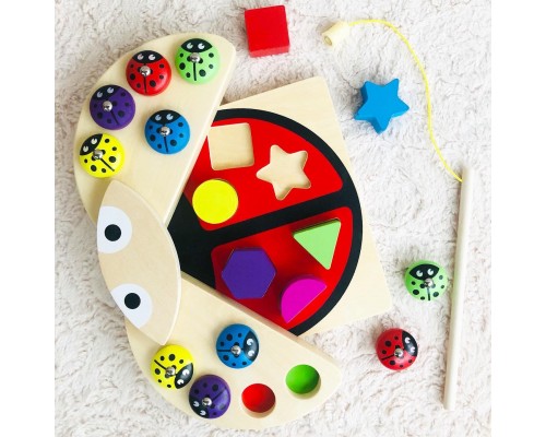 Сортер-рыбалка «Жучок»