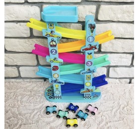 Игрушка авто трек «Спуск» 38 см (6 уровней)