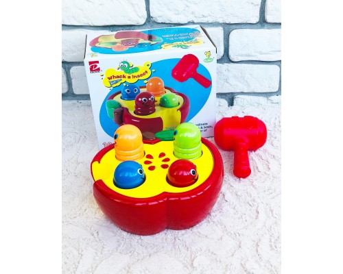 Стучалка «Червяки в яблоке», арт. 2682752