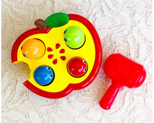 Стучалка «Червяки в яблоке», арт. 2682752