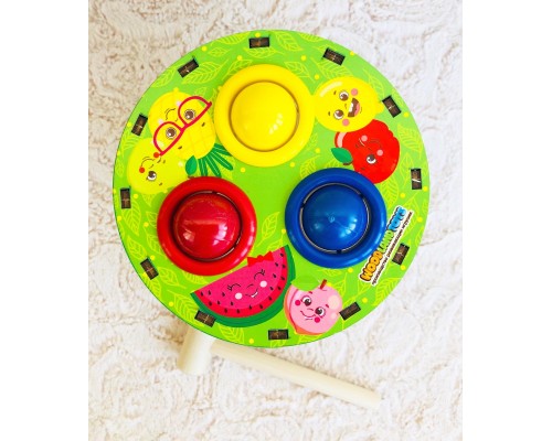 Стучалка башенка «Фрукты»