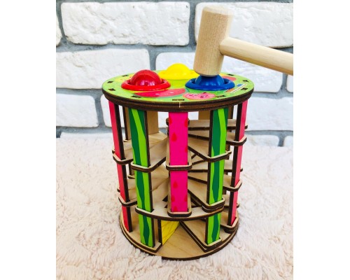 Стучалка башенка «Фрукты»