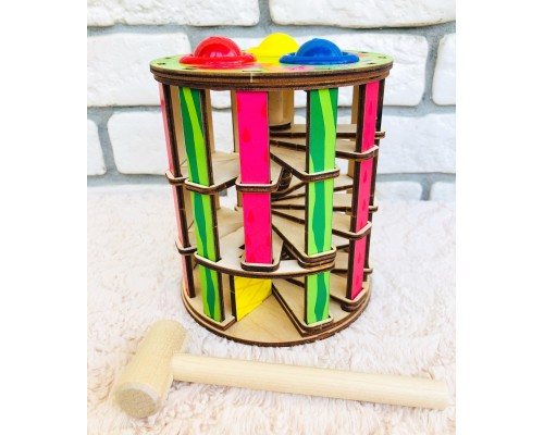 Стучалка башенка «Фрукты»