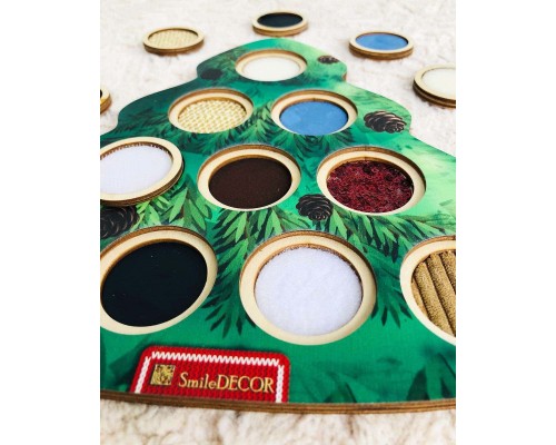 Тактильная игра "Елочка"