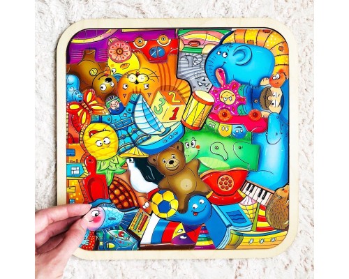 Пазл-головоломка "Игрушки"