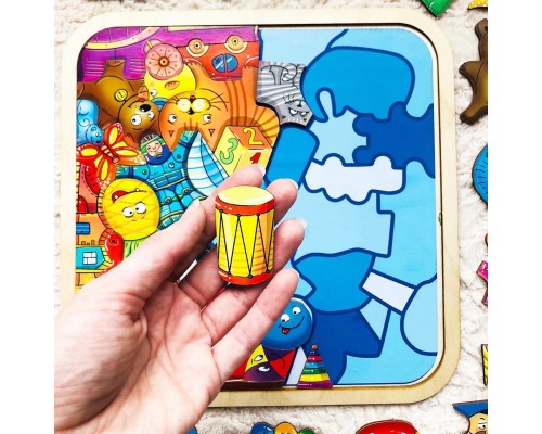 Пазл-головоломка "Игрушки"