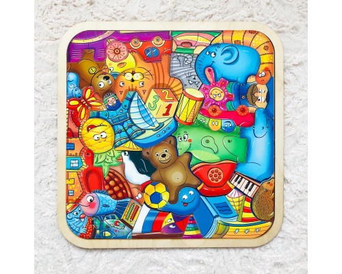 Пазл-головоломка "Игрушки"